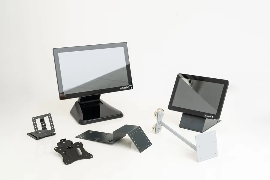 Hardware - Abbildung von Halterungen der gekartel AG